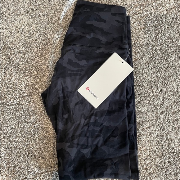 Lululemon Align Pants II 25” Incognito Camo Multi Grey - Picture 4 of 4